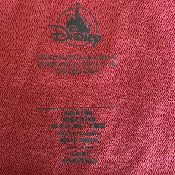 Disney Minnie Mouse Scoop Neck Tee-Shirt T-shirt - Picture 8 of 8